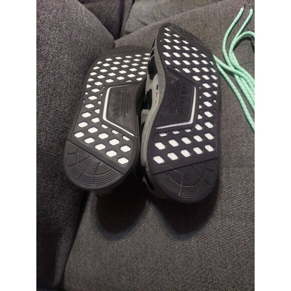 US 16 Pharrell Williams x adidas NMD Hu Animal Print Grey/ Black RARE Mens Shoes - Picture 14 of 15